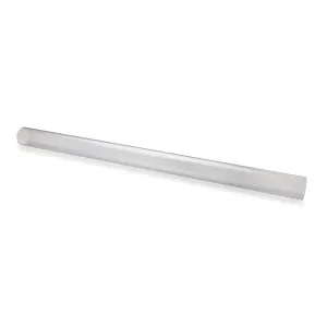 2-1/2" x 36" Clear Acrylic Tube For Dust Collection Network