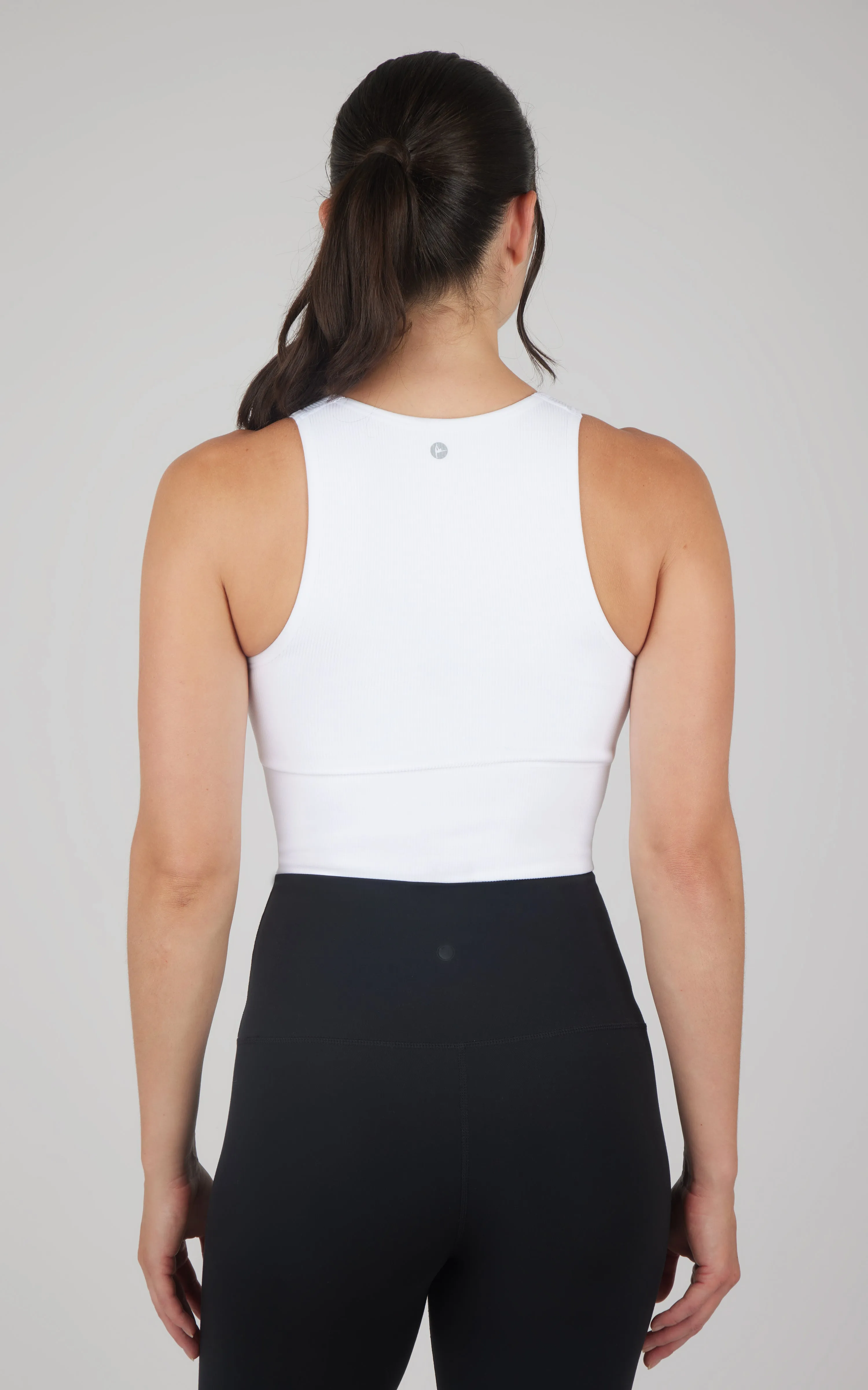 2 PK Ribbed V-Neck Tank Top