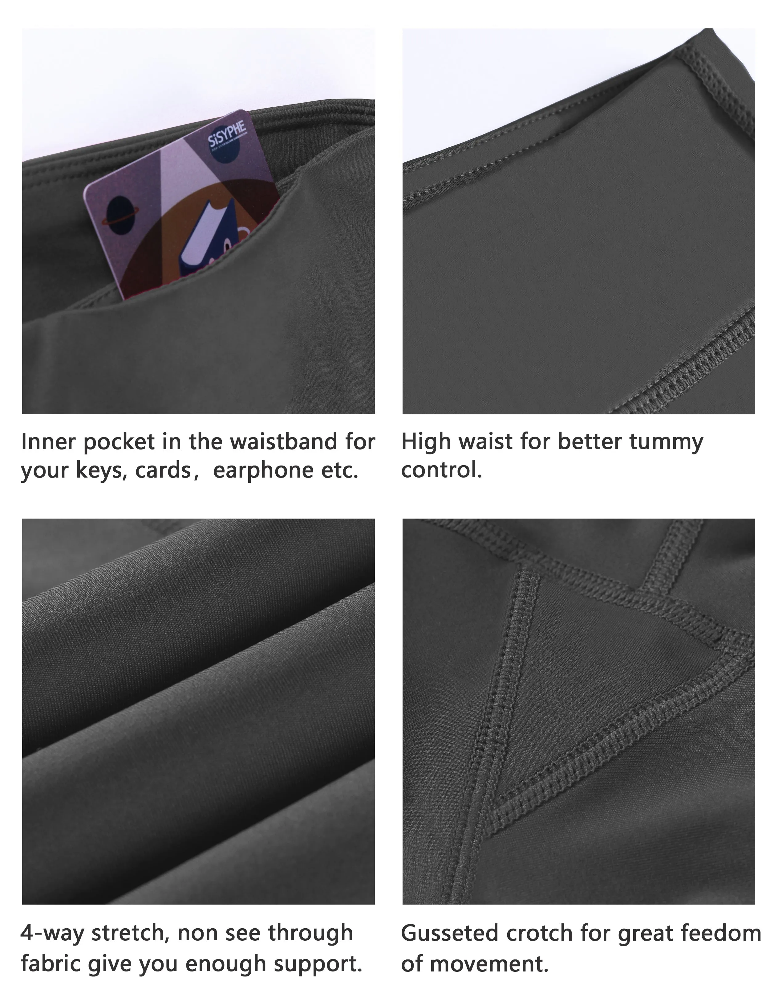 2.5" Yoga Shorts shadowcharcoal_yoga