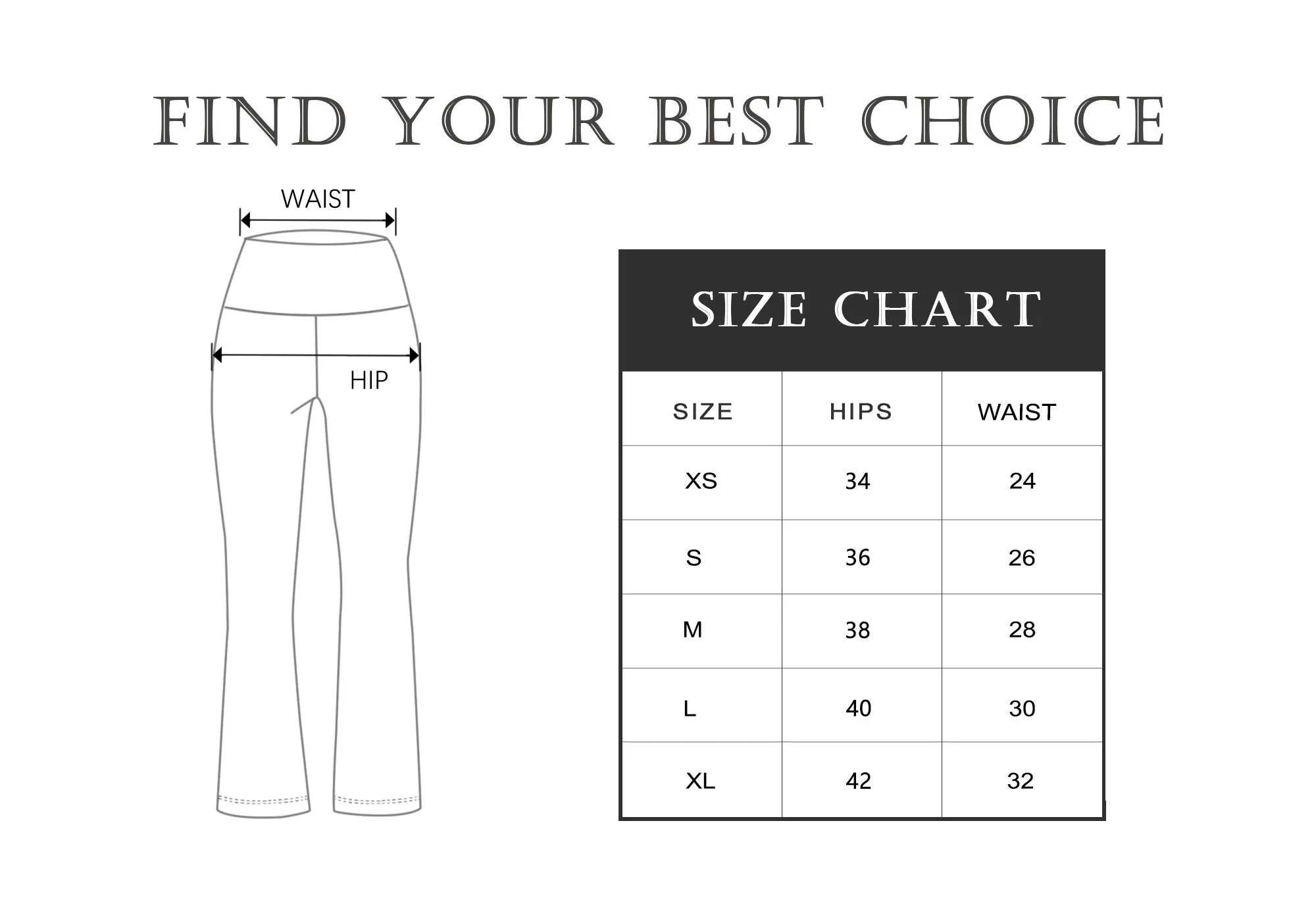 29" 31" 33" 35" Cotton Bootcut Leggings black ins_yoga