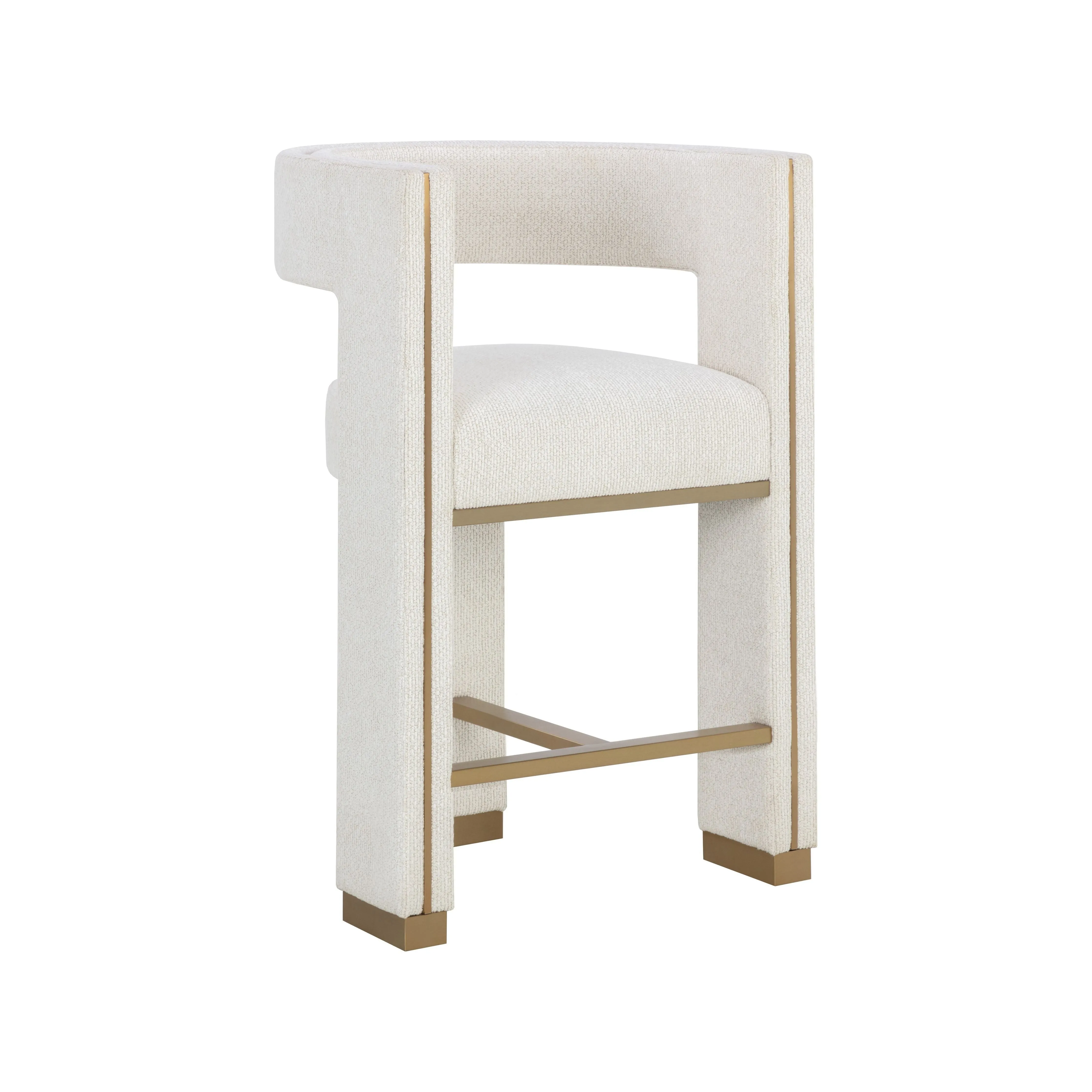 Adamina Counter Stool - Rhea Light Barley
