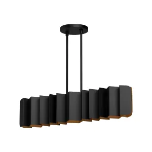 Akira Six Light Linear Pendant