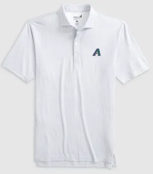 Arizona Diamondbacks Slade Performance Jersey Printed Polo - Cooperstown Logo