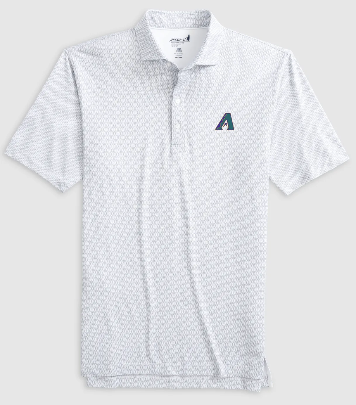 Arizona Diamondbacks Slade Performance Jersey Printed Polo - Cooperstown Logo