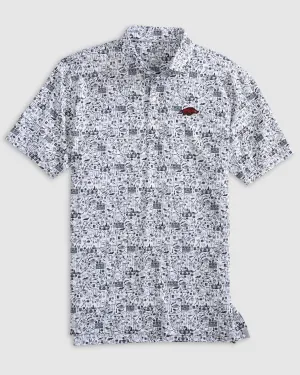 Arkansas Tailgater 2.0 Printed Jersey Performance Polo