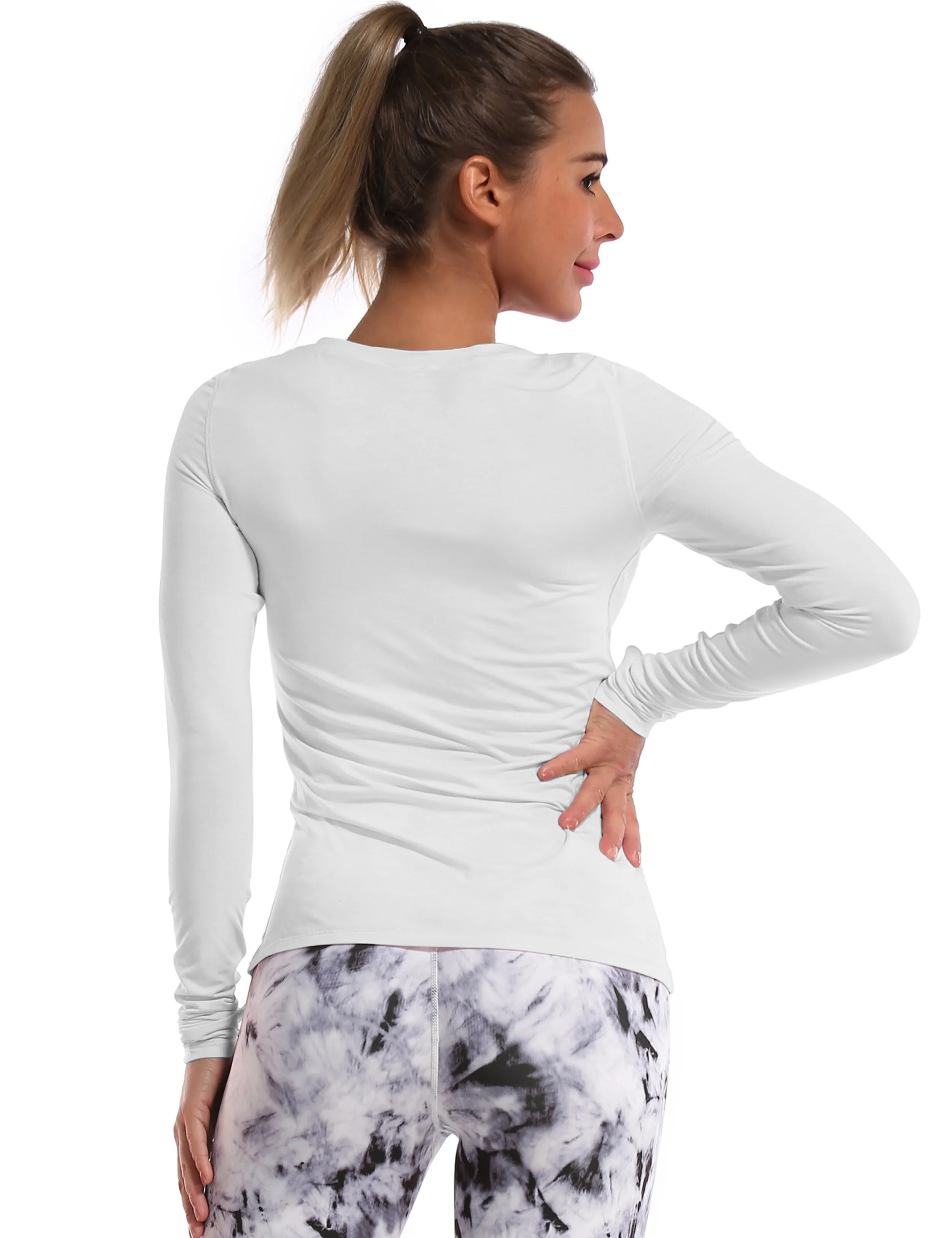 Athlete Long Sleeve Tops lightgray_Jogging