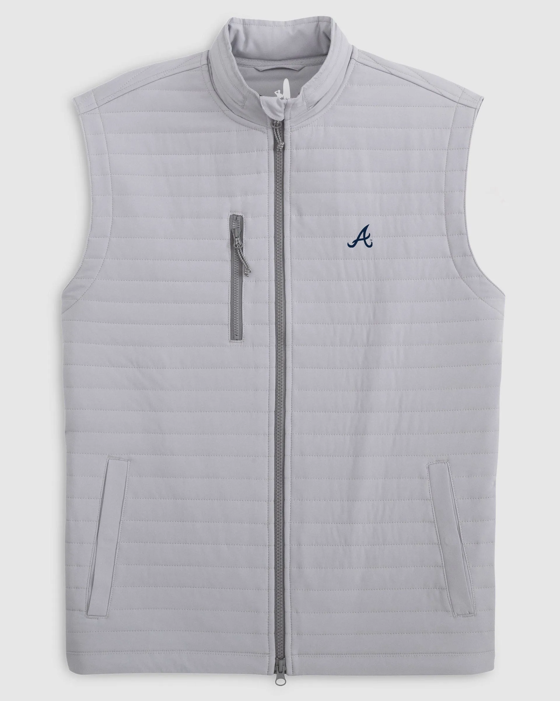 Atlanta Braves Crosswind Quilted Performance Vest