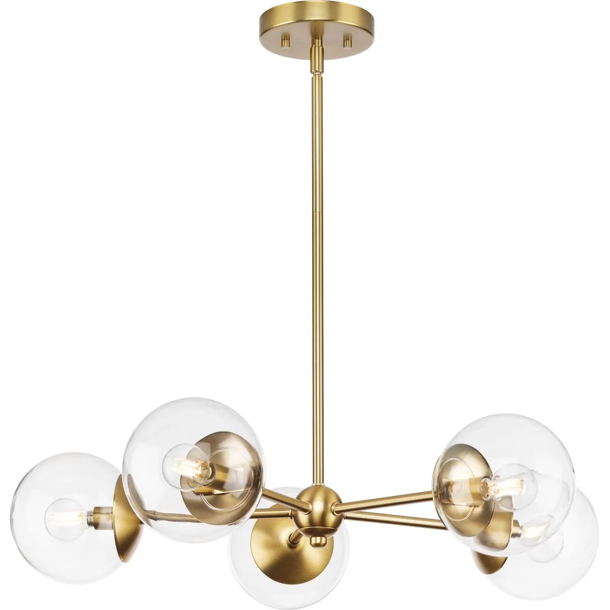 Atwell Collection Five-Light Chandelier