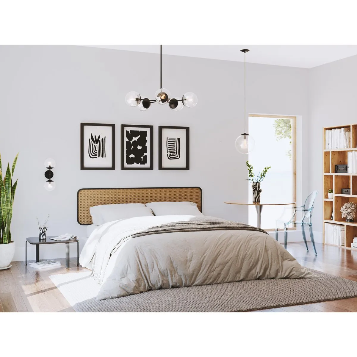Atwell Collection Five-Light Chandelier