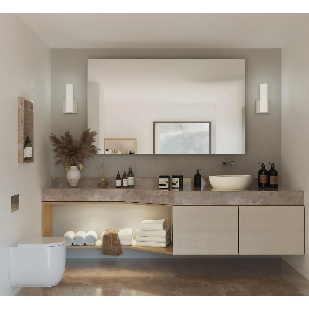 Beam Collection One-Light LED Wall Bracket