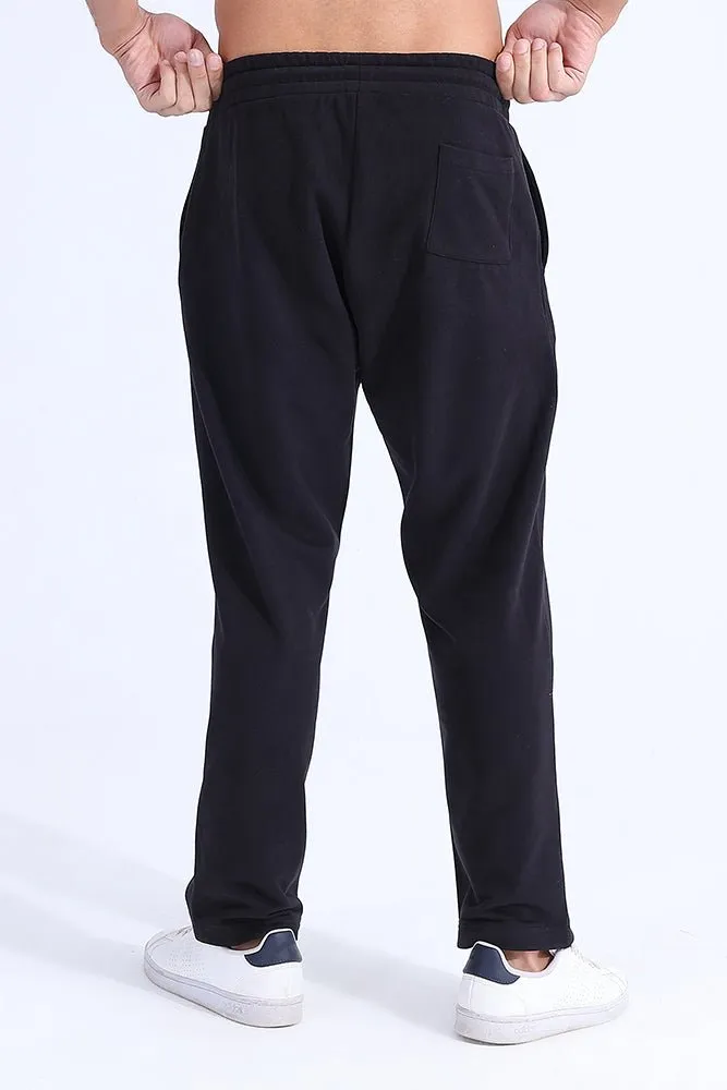 Black Essential Trousers