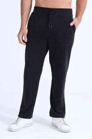Black Essential Trousers