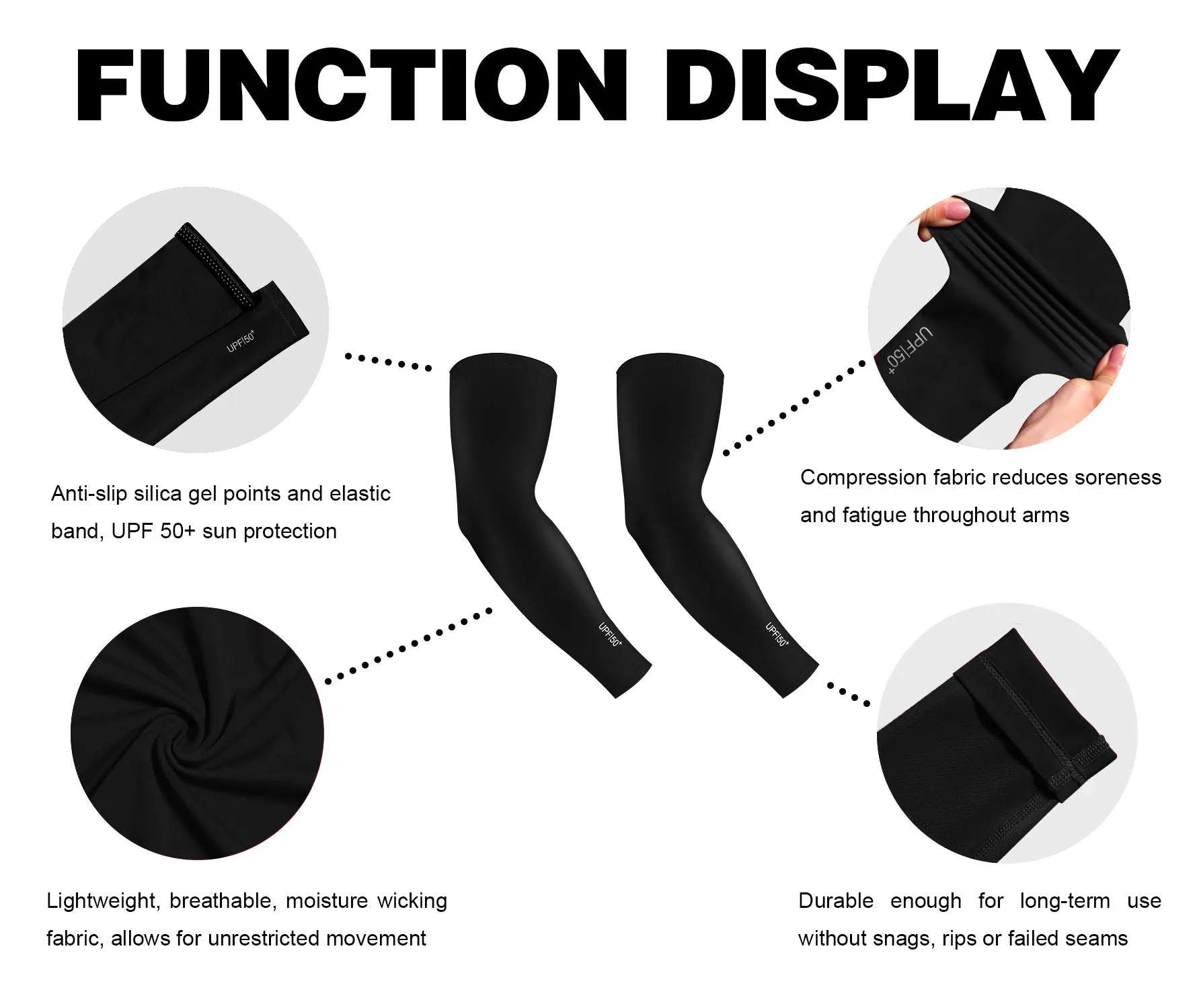 BUBBLELIME 82N/18S Sports Arm Sleeve_yoga
