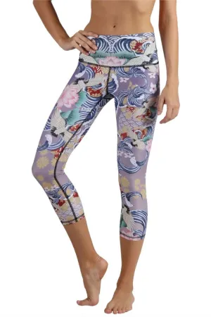 Capri Legging - Zen Water Garden
