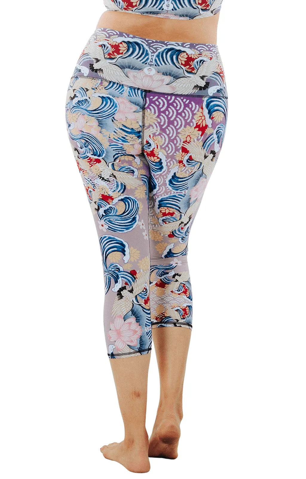 Capri Legging - Zen Water Garden