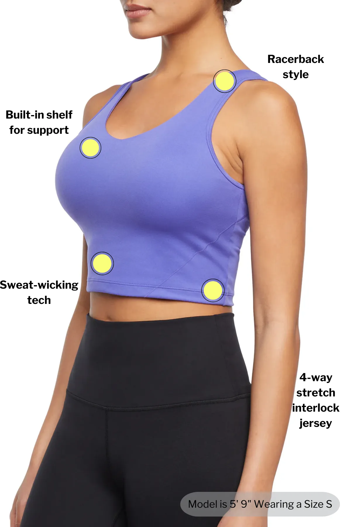 Cate Long Sports Bra