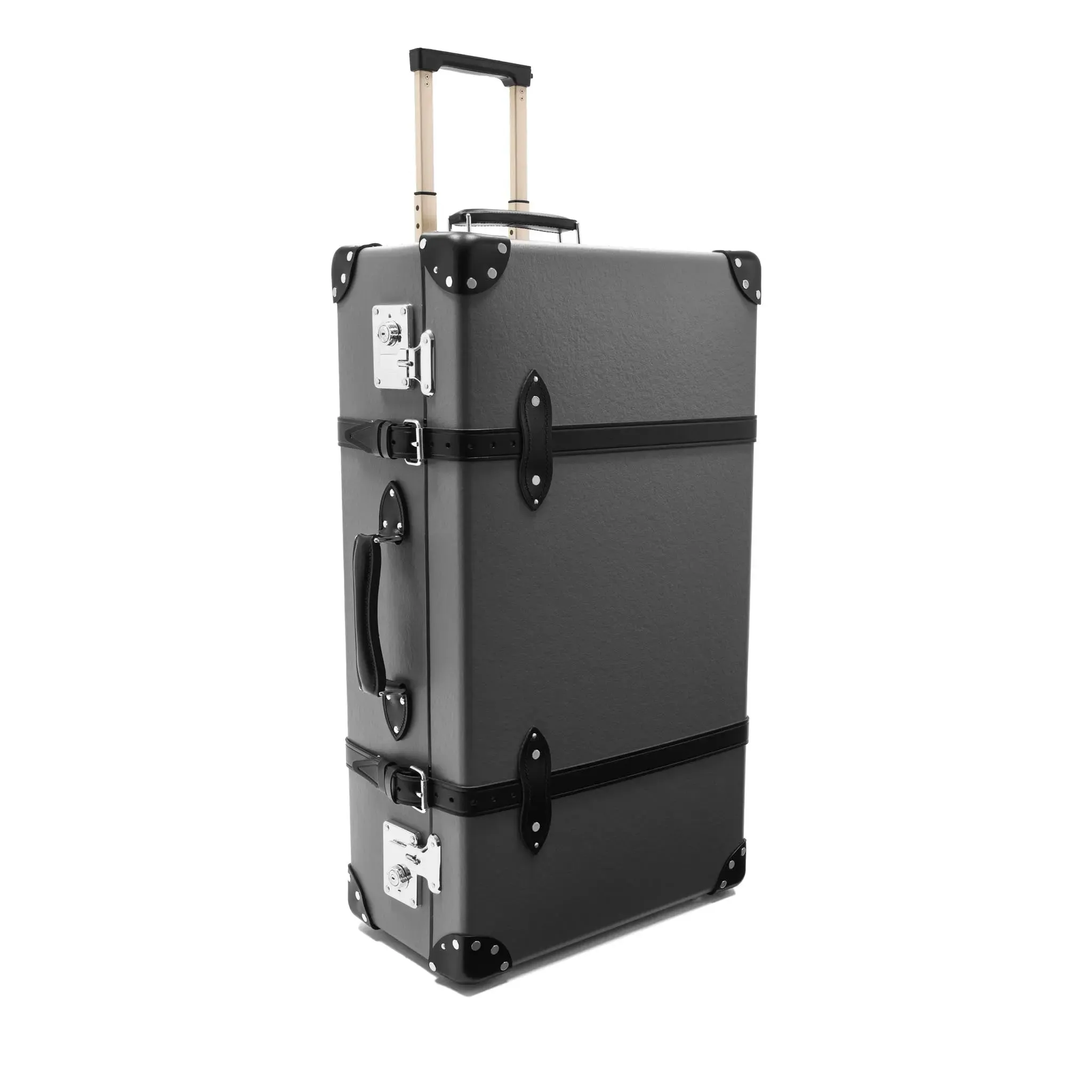 Centenary · Large Check-In - 2 Wheels | Charcoal/Black/Chrome