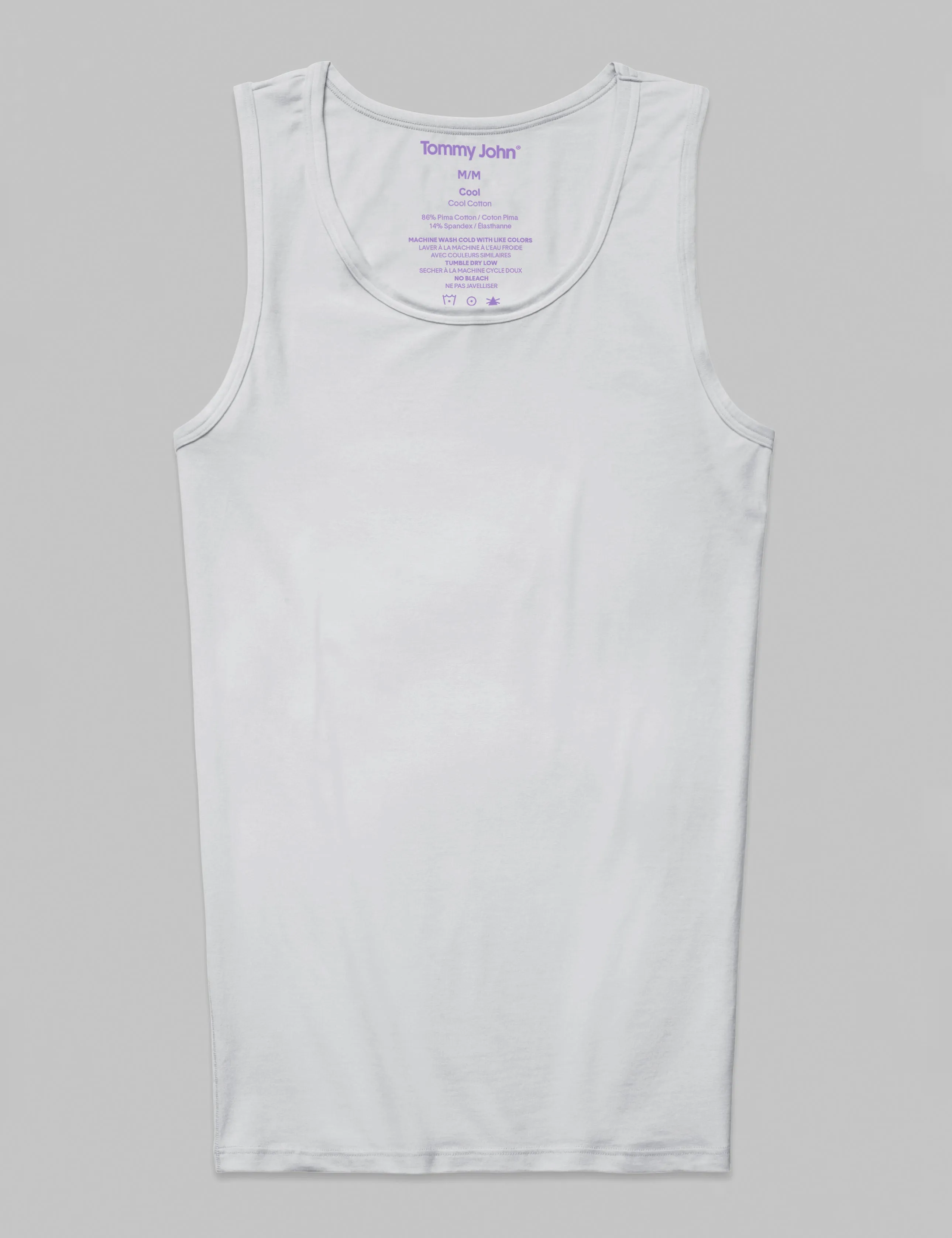 Cool Cotton Tank Stay-Tucked Undershirt