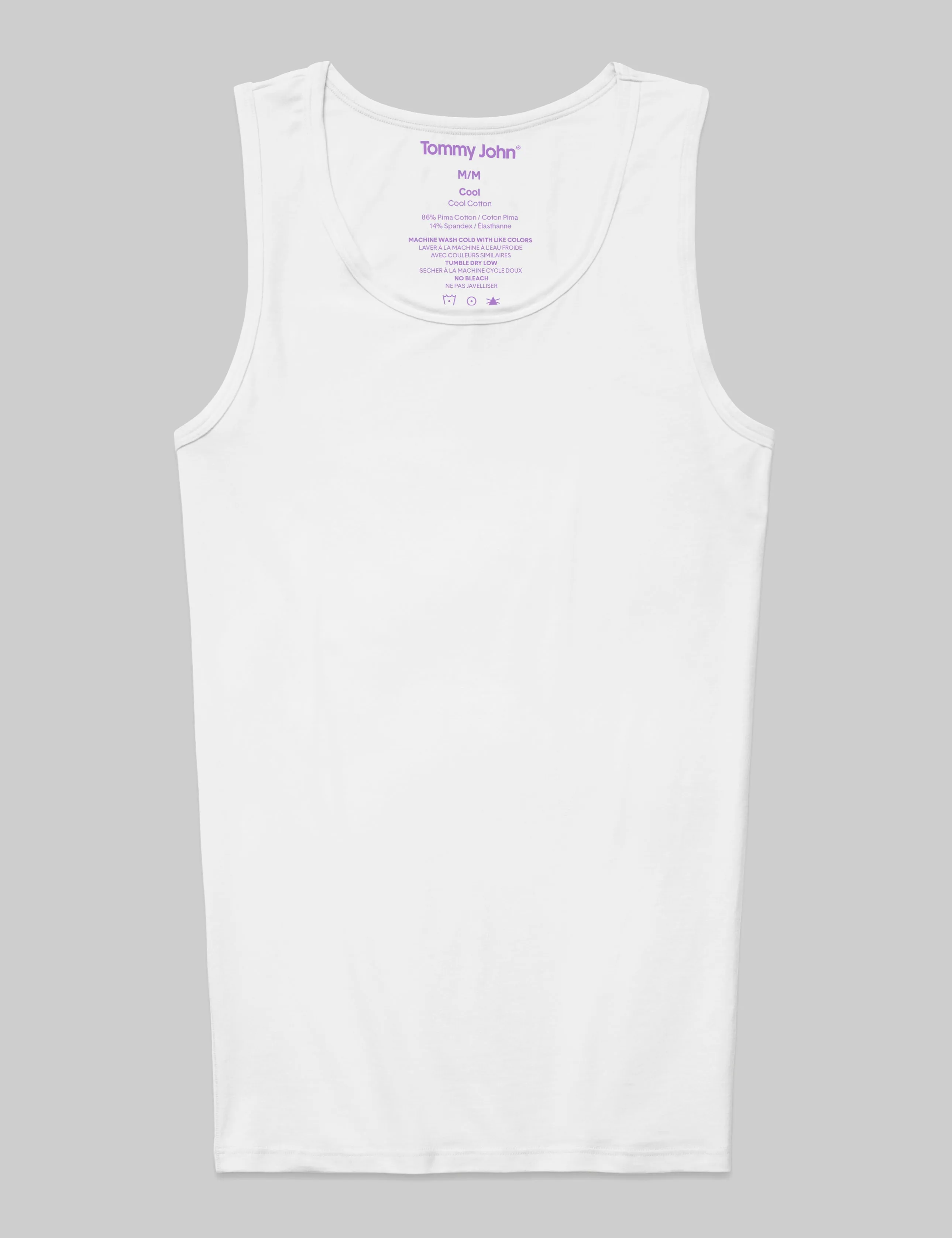 Cool Cotton Tank Stay-Tucked Undershirt