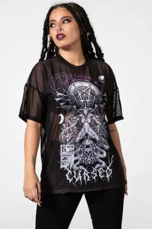 Cursed Mesh Boyfriend Top - Resurrect