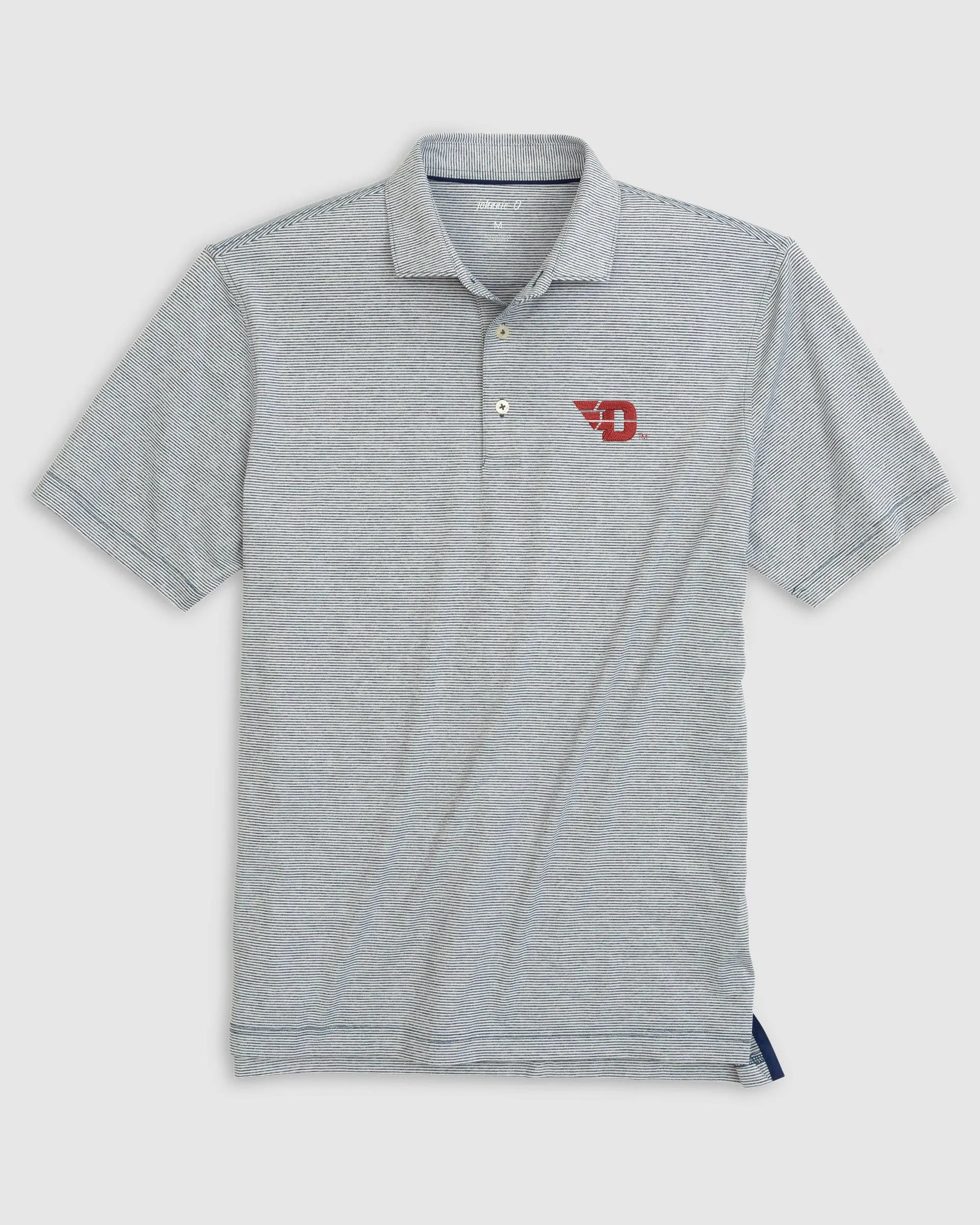 Dayton Lyndonn Striped Jersey Performance Polo