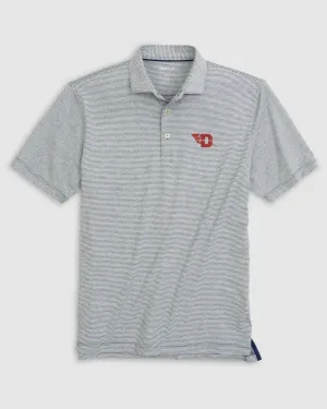 Dayton Lyndonn Striped Jersey Performance Polo