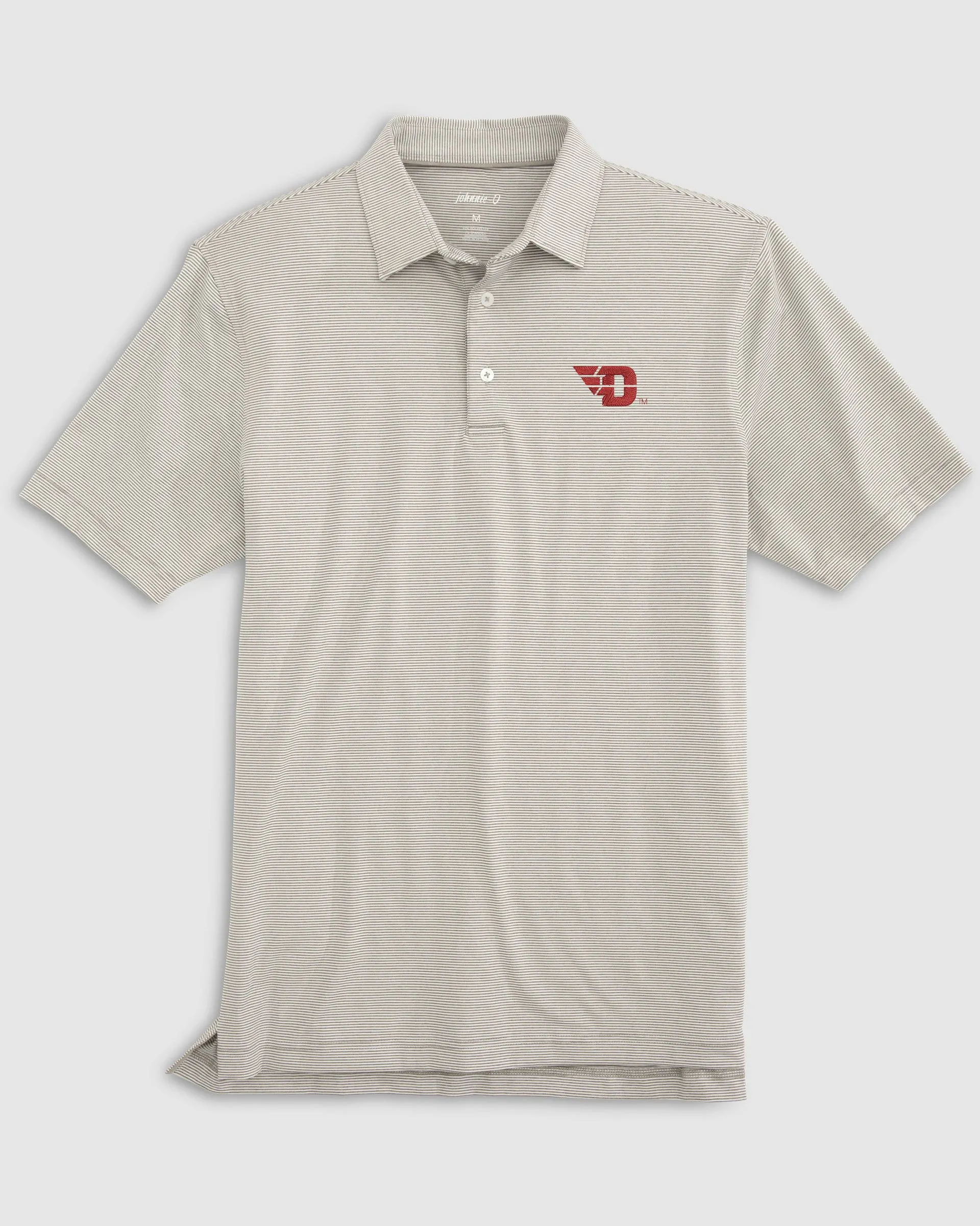 Dayton Lyndonn Striped Jersey Performance Polo