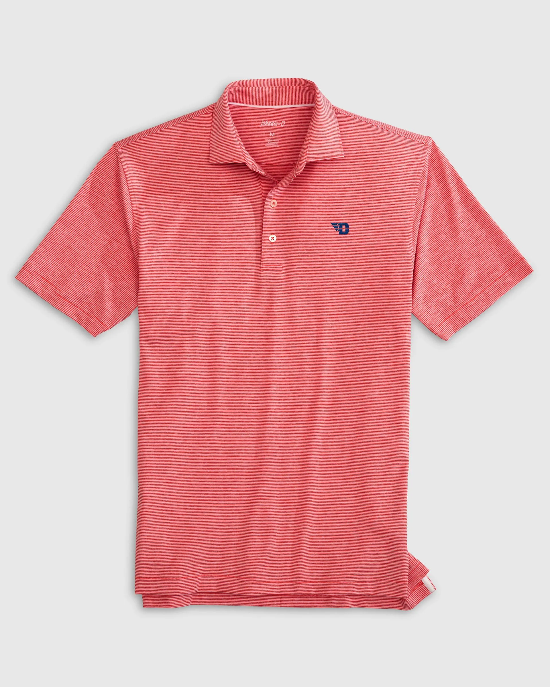 Dayton Lyndonn Striped Jersey Performance Polo