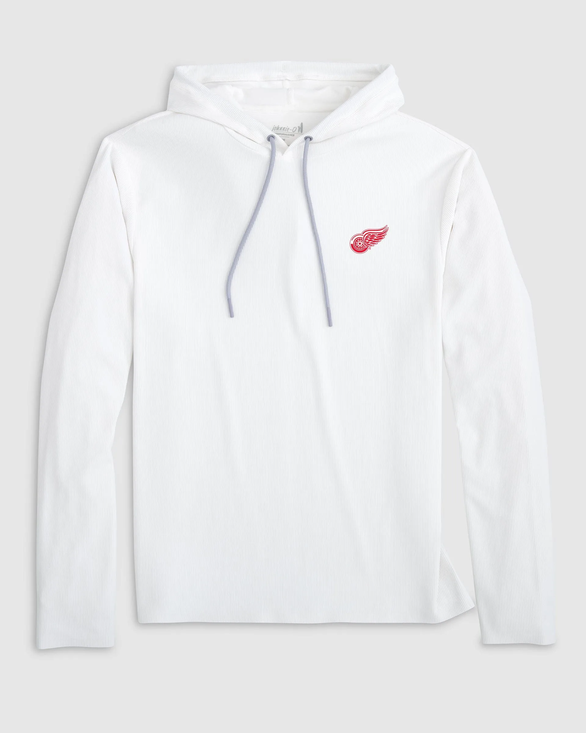 Detroit Redwings Hoppin Performance Drawstring Hoodie