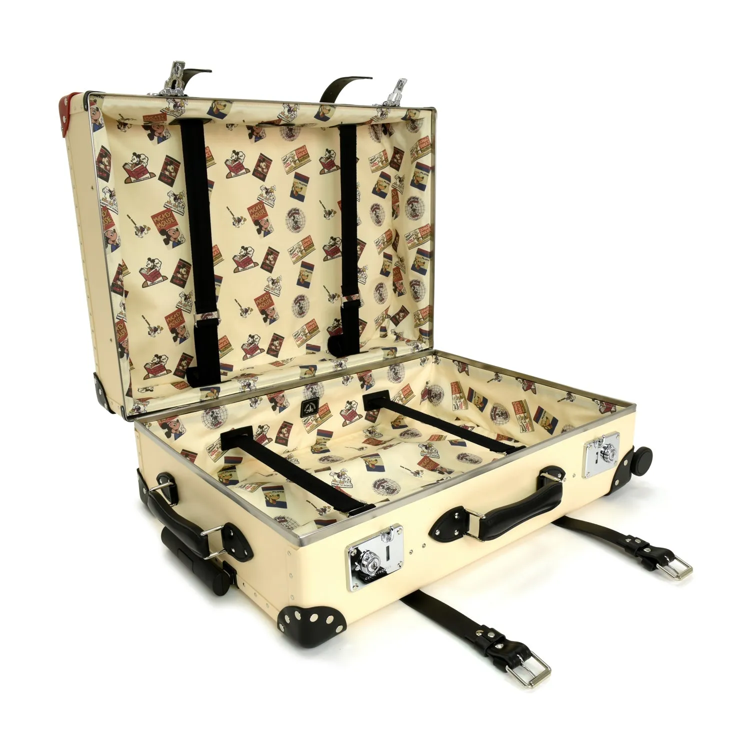 Disney · Large Check-In - 4 Wheels | Ivory/Black