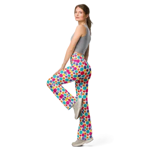 Dreamy Dot Flare Leggings