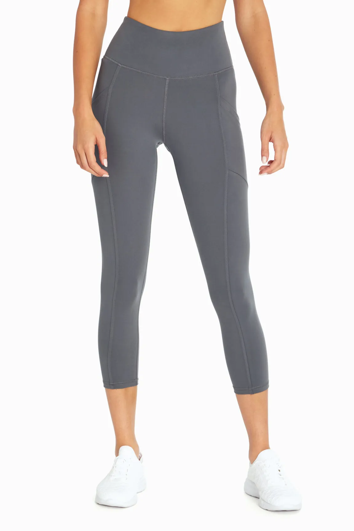 Drew Side Pocket Tummy Control Mid Calf Capri
