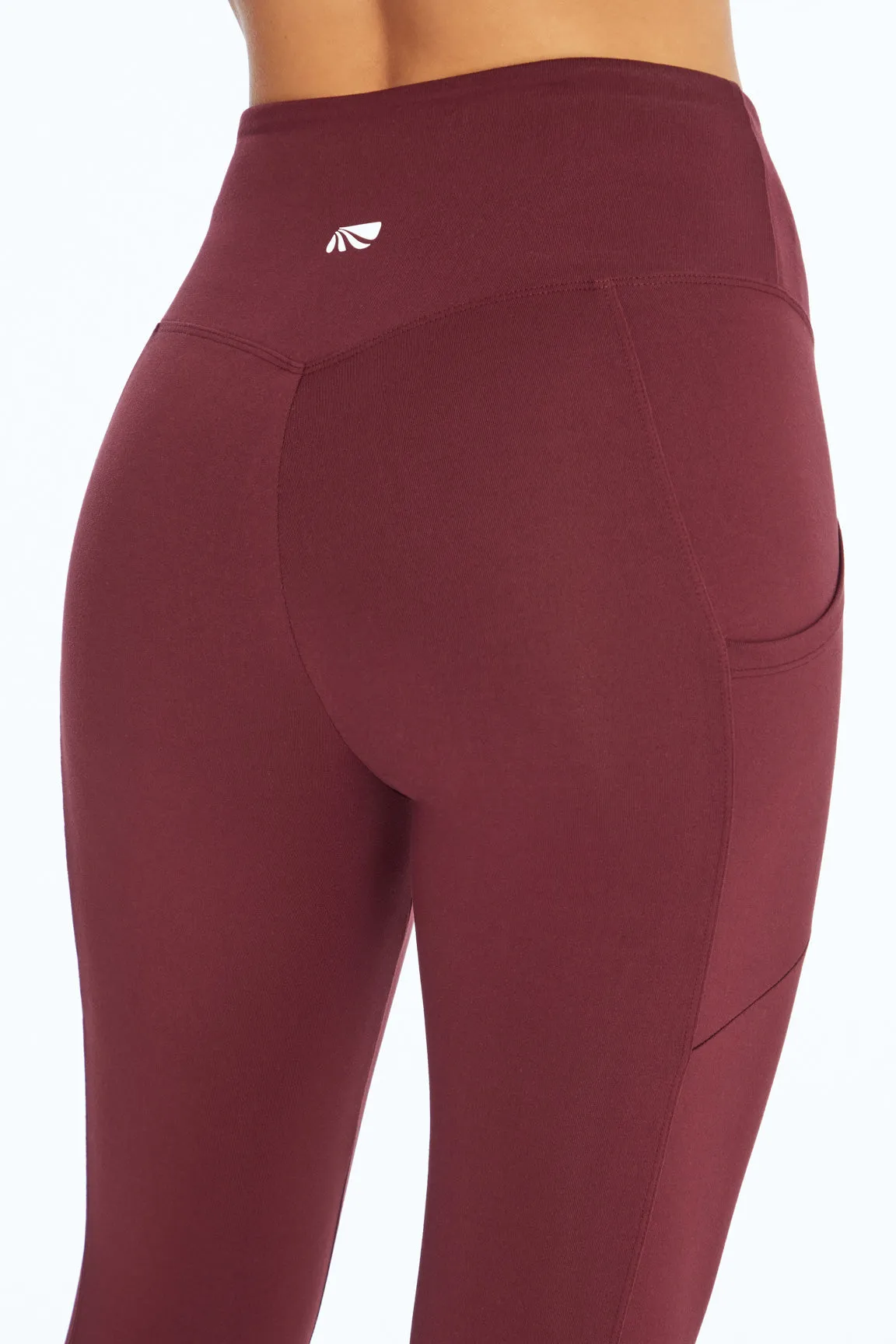 Drew Side Pocket Tummy Control Mid Calf Capri