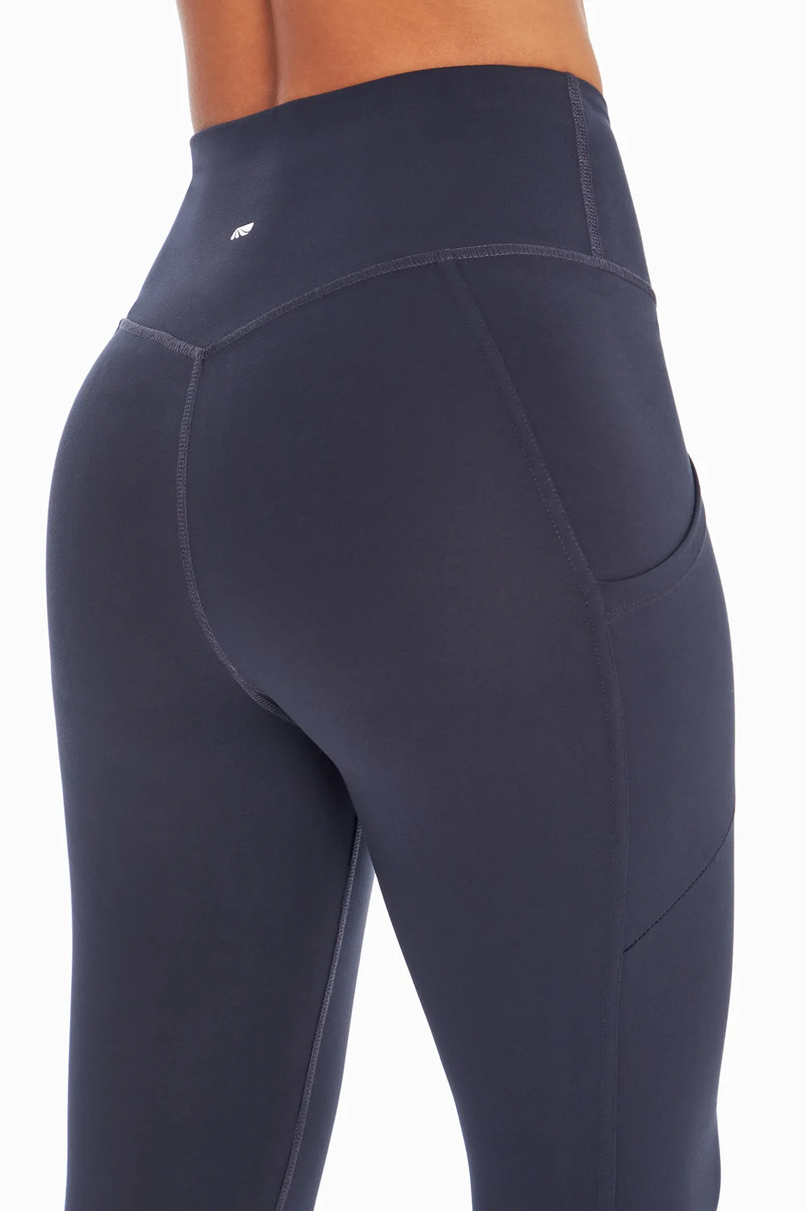 Drew Side Pocket Tummy Control Mid Calf Capri