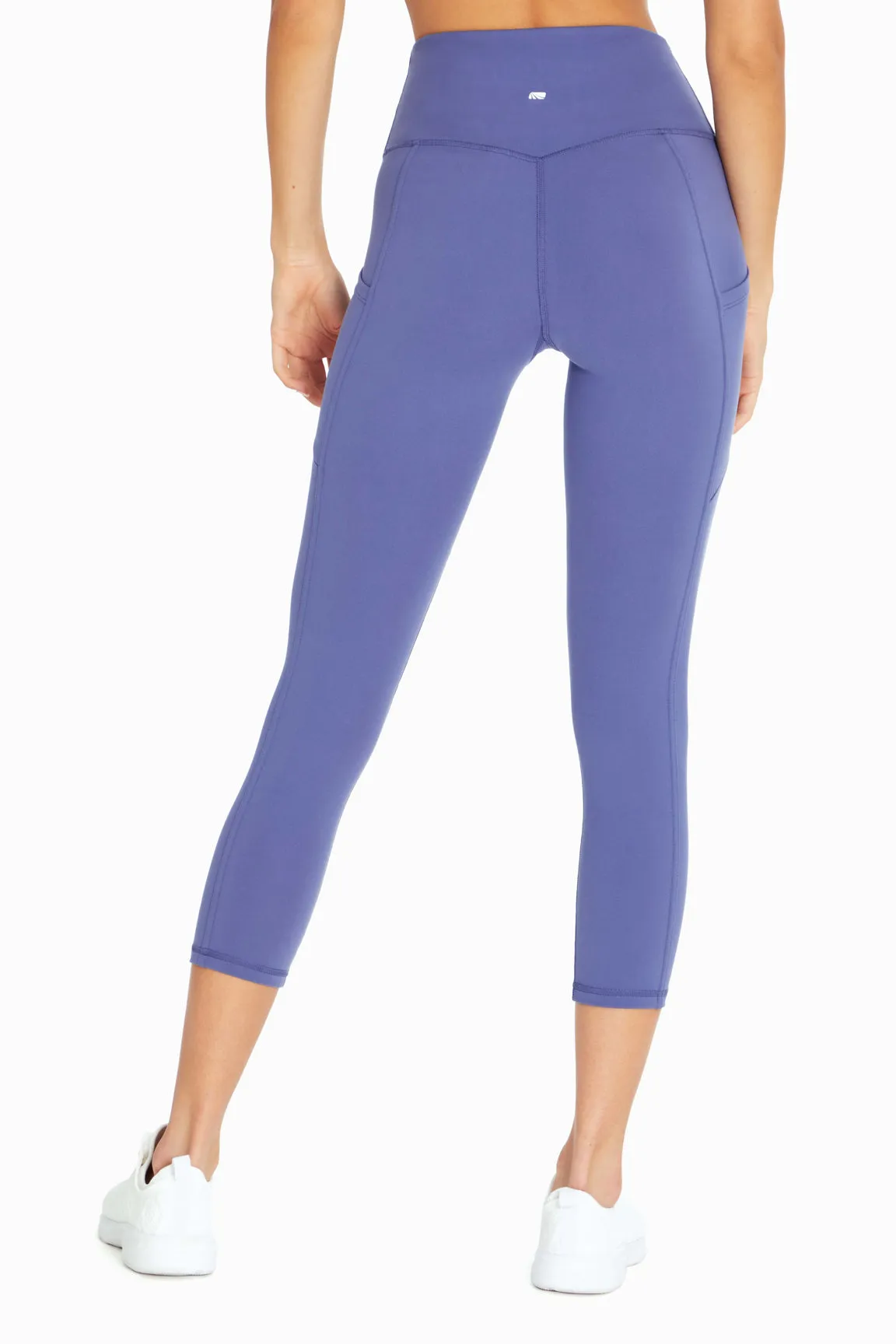 Drew Side Pocket Tummy Control Mid Calf Capri