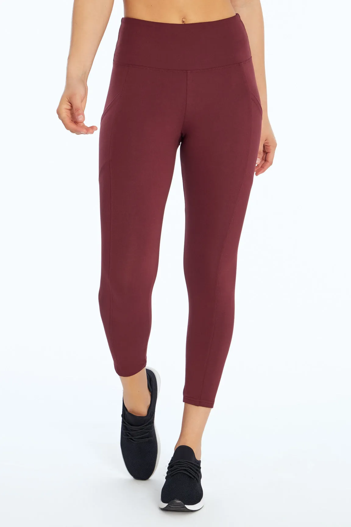Drew Side Pocket Tummy Control Mid Calf Capri