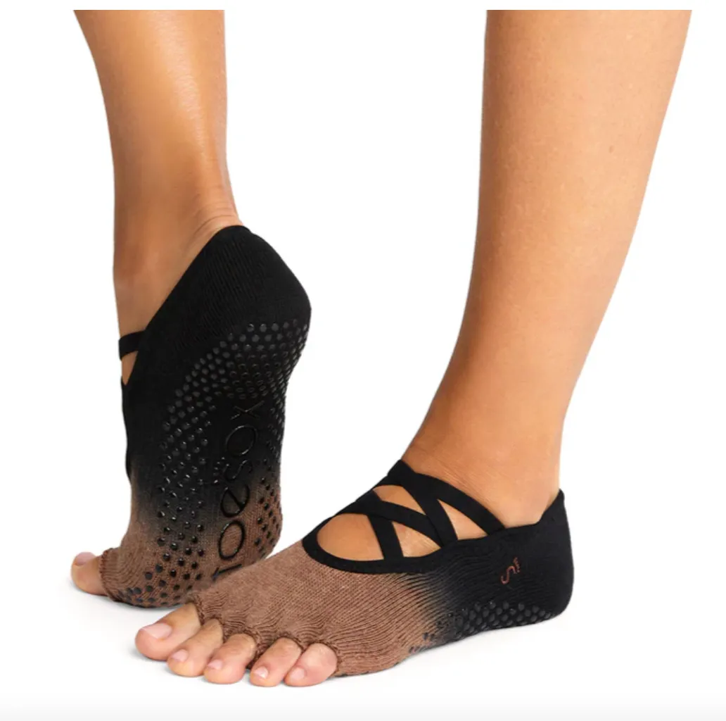 Elle Half Toe -  Grip Socks (Barre / Pilates)