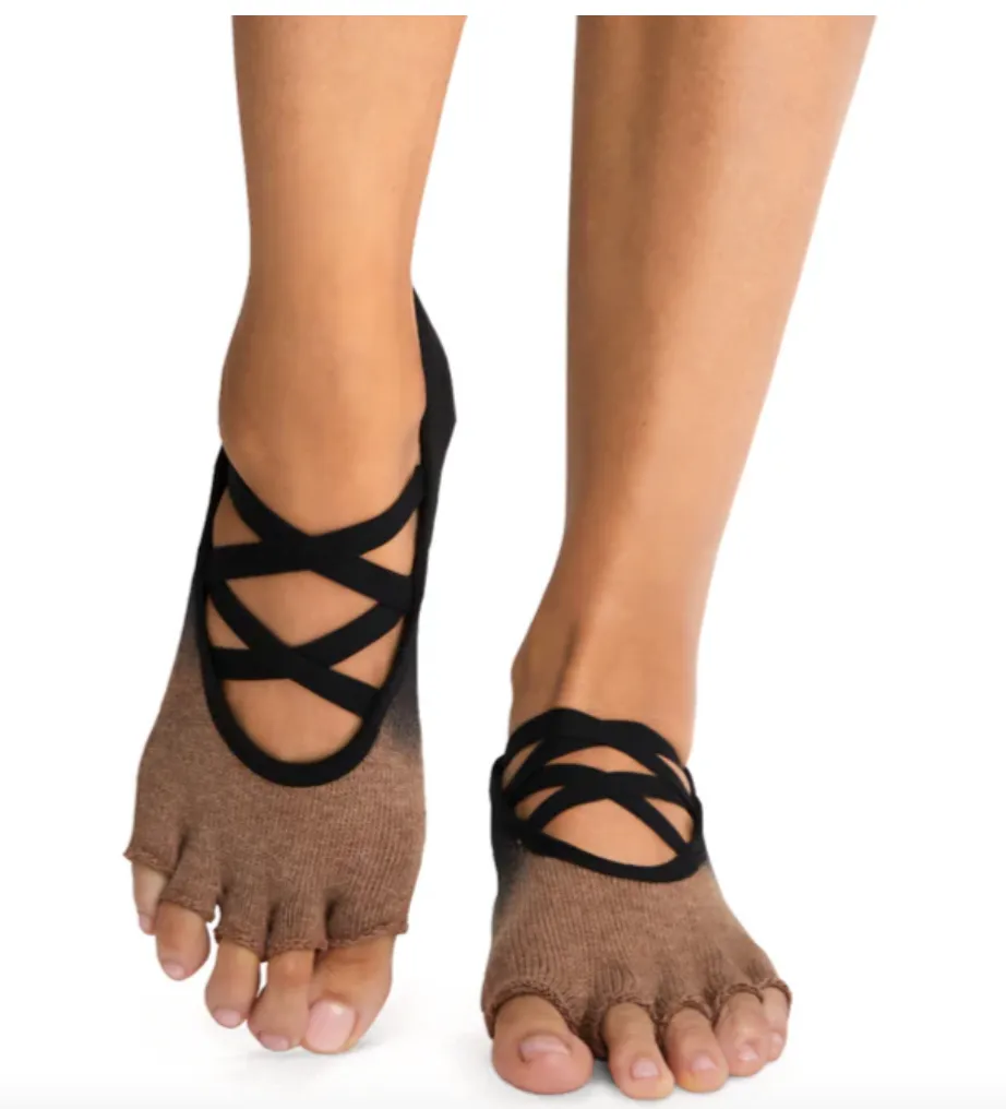 Elle Half Toe -  Grip Socks (Barre / Pilates)