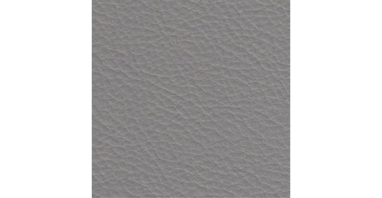 Elm Leather Sectional Collection, Silver Gray