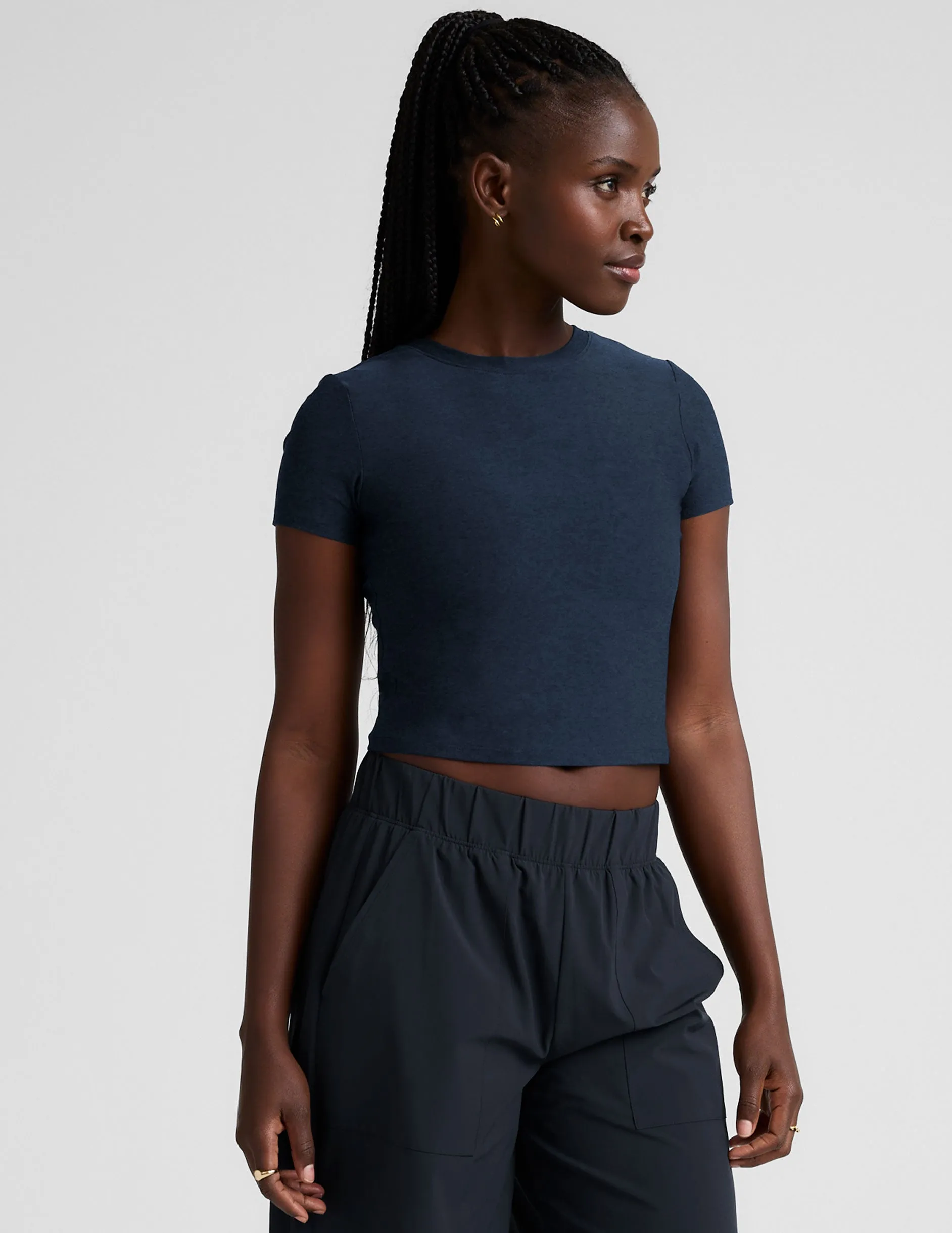 Featherweight Cropped Tee