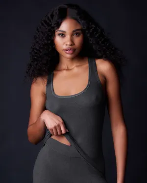 Fine Rib Racerback Tank