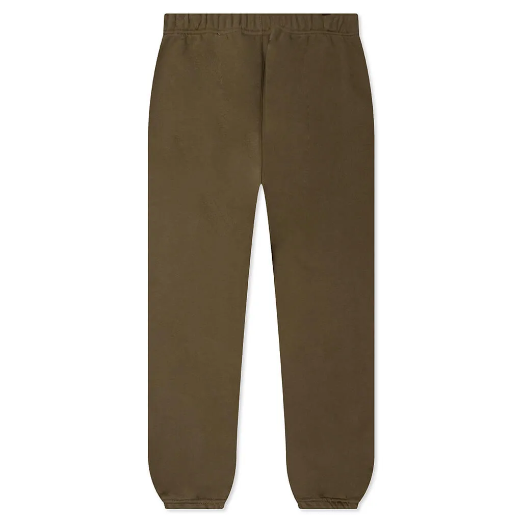 Fleece Essential Sweatpant - Olive