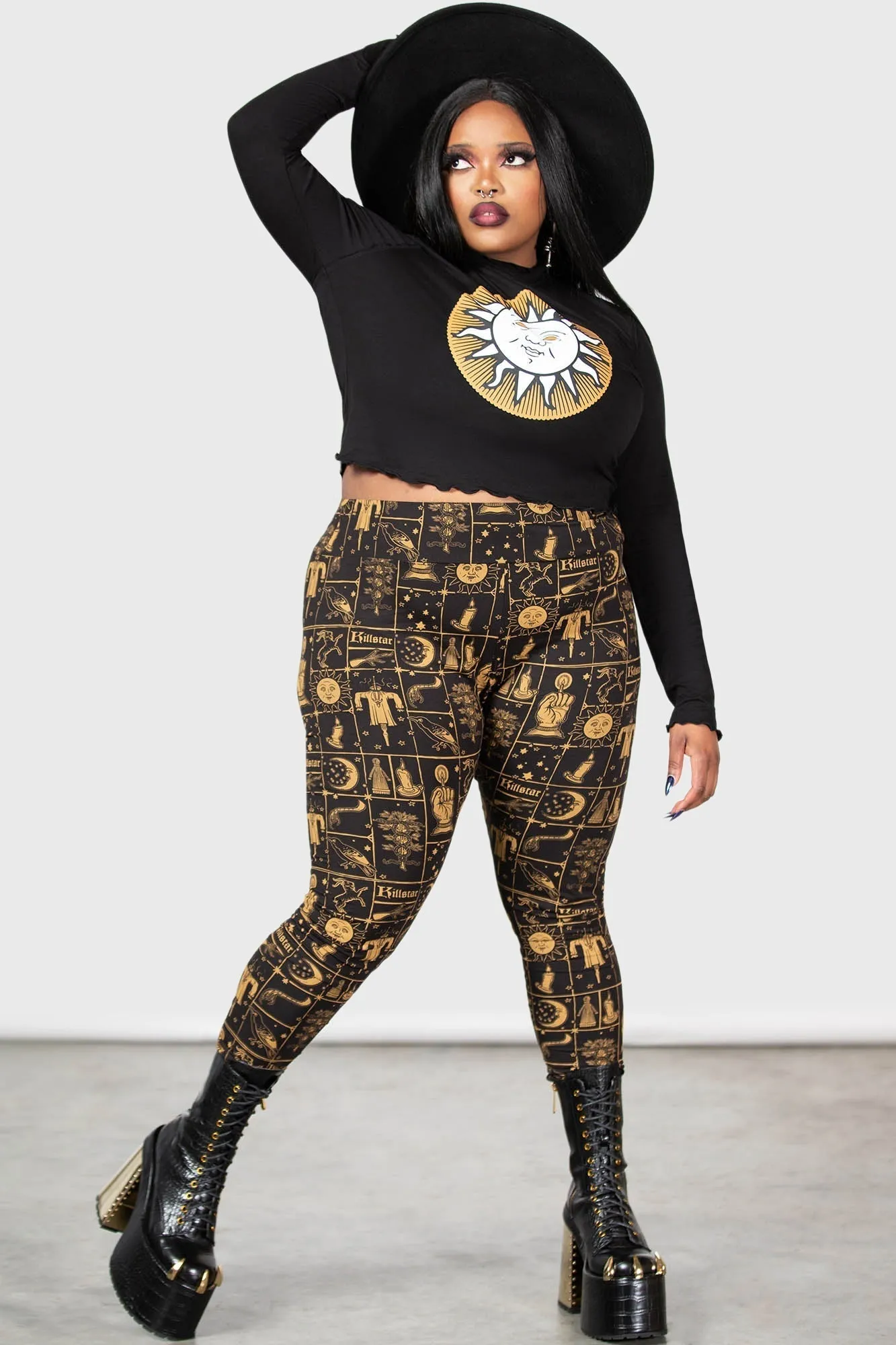 Folk Horror Leggings - Resurrect
