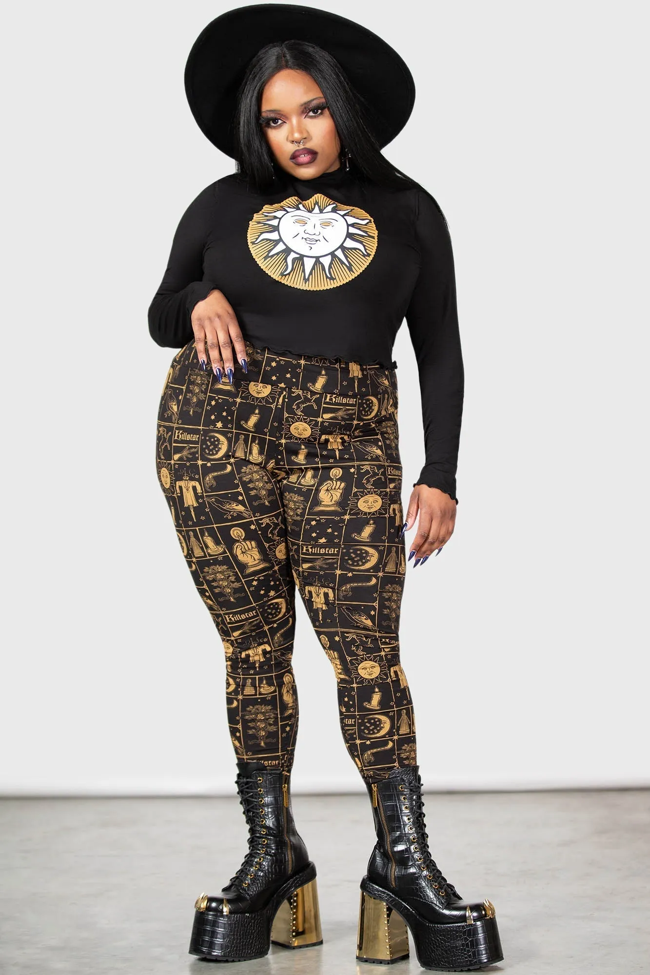 Folk Horror Leggings - Resurrect