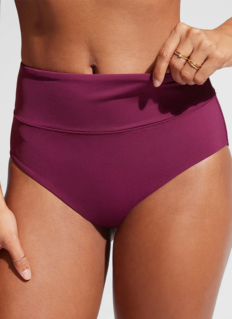 Full Coverage Tummy Control Bikini Bottom