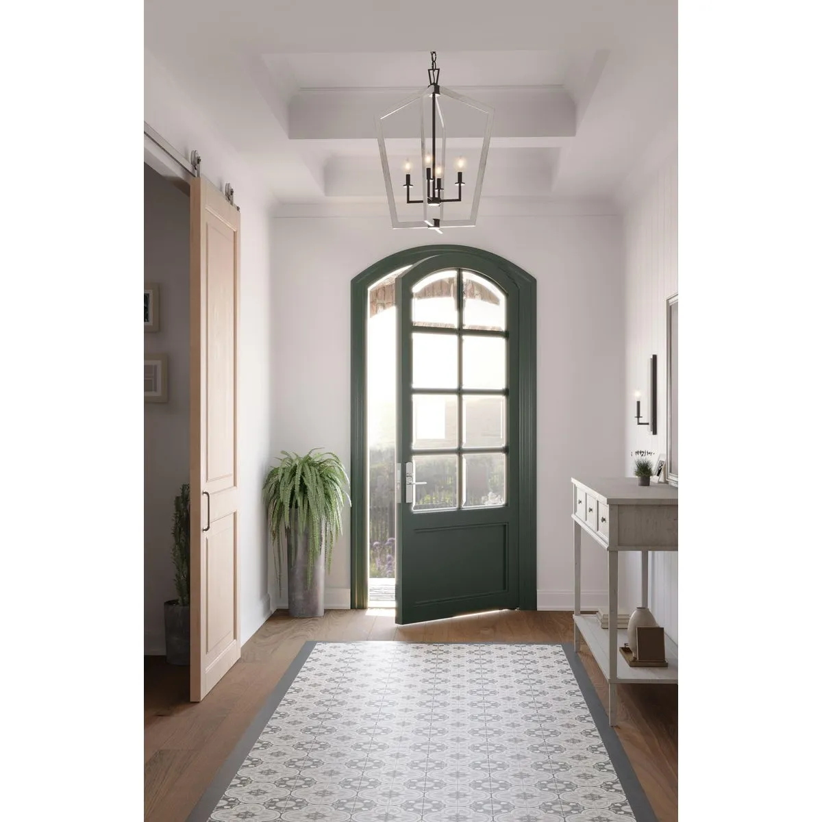 Galloway Collection Four-Light 30" Foyer Light