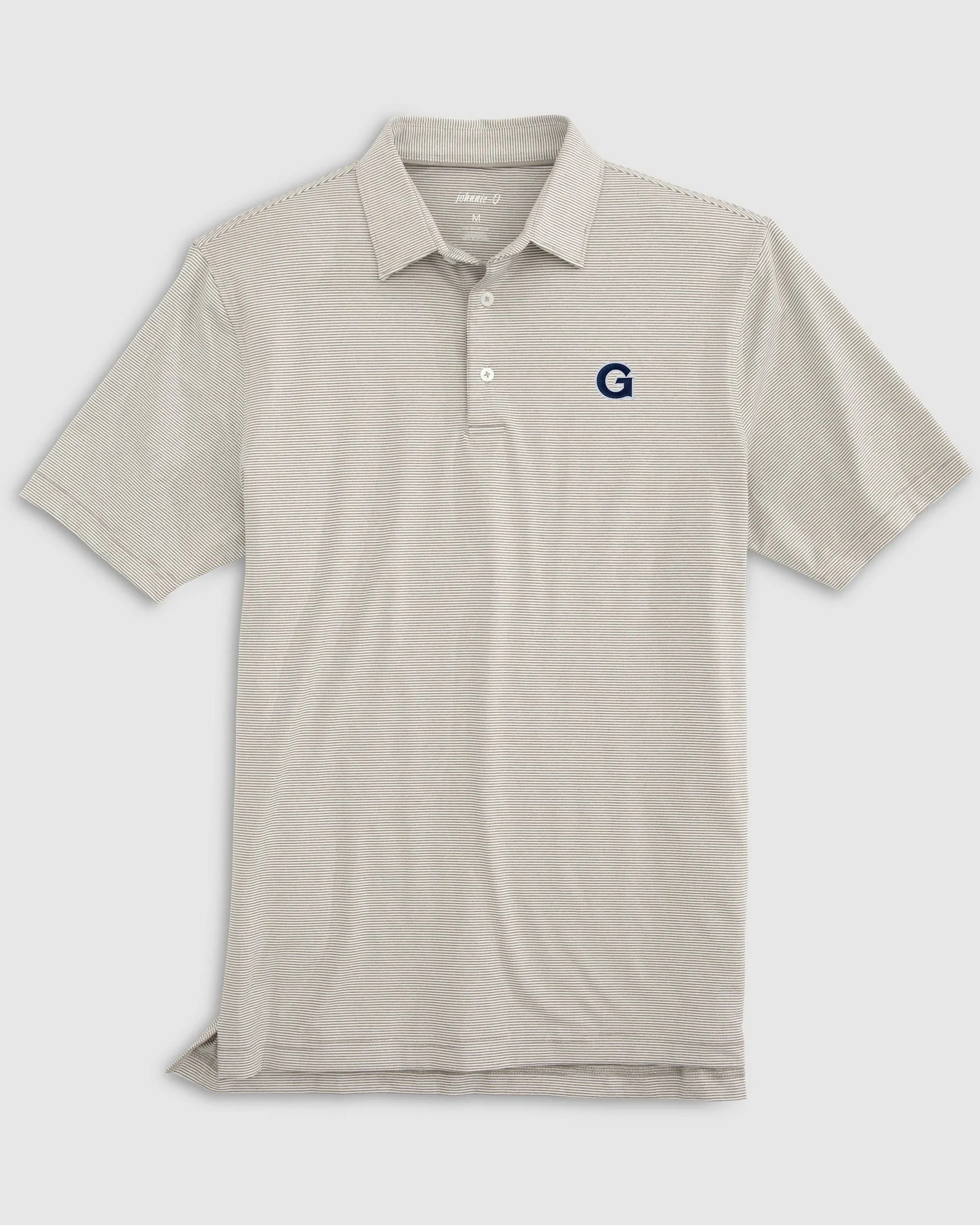 Georgetown Lyndonn Striped Jersey Performance Polo