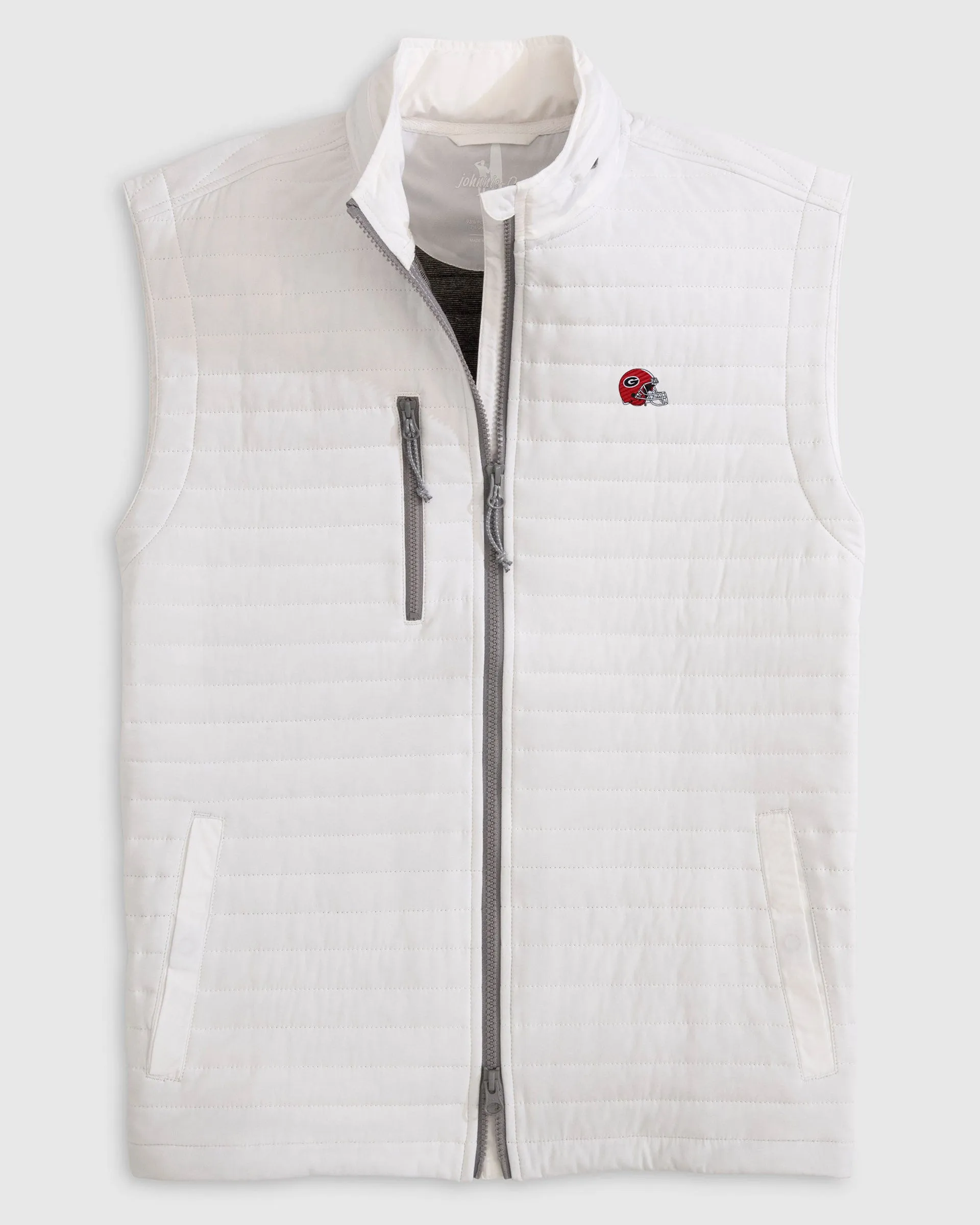 Georgia Crosswind Quilted Performance Vest - Helmet Logo