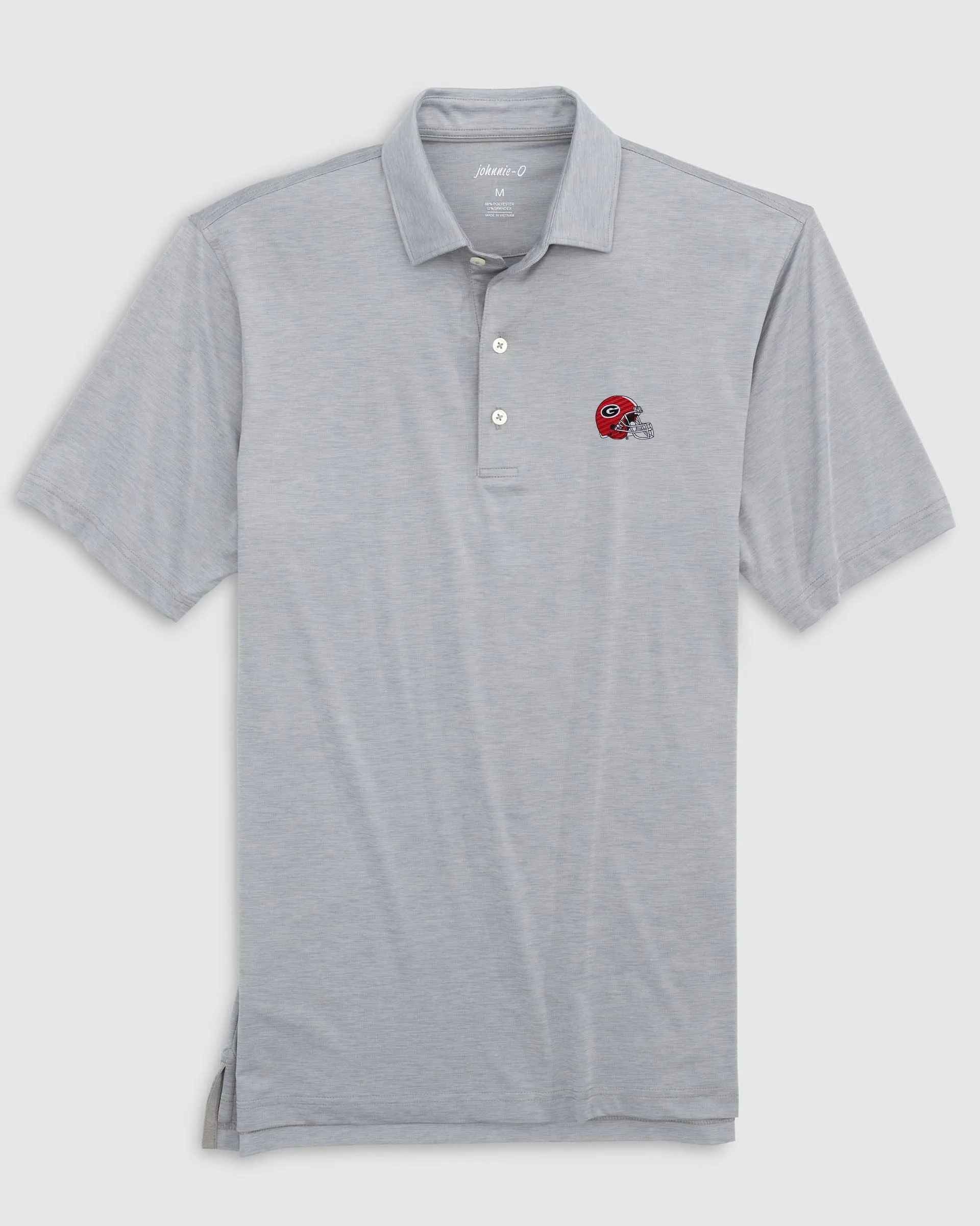Georgia Huronn Featherweight Performance Polo - Helmet Logo