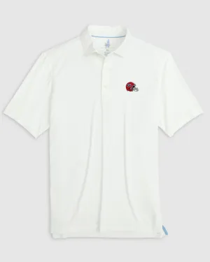 Georgia Huronn Featherweight Performance Polo - Helmet Logo